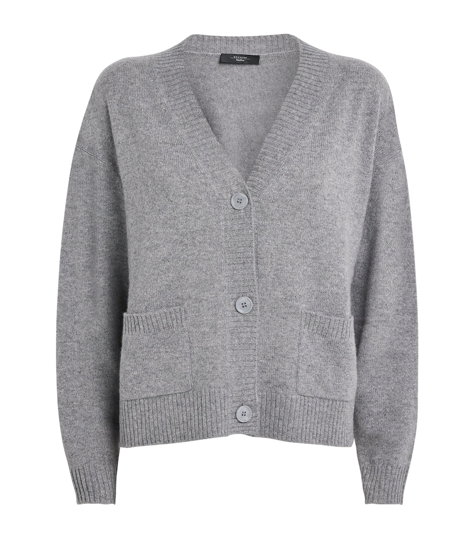 Virgin Wool Cardigan MEDIUM GREY Image 1