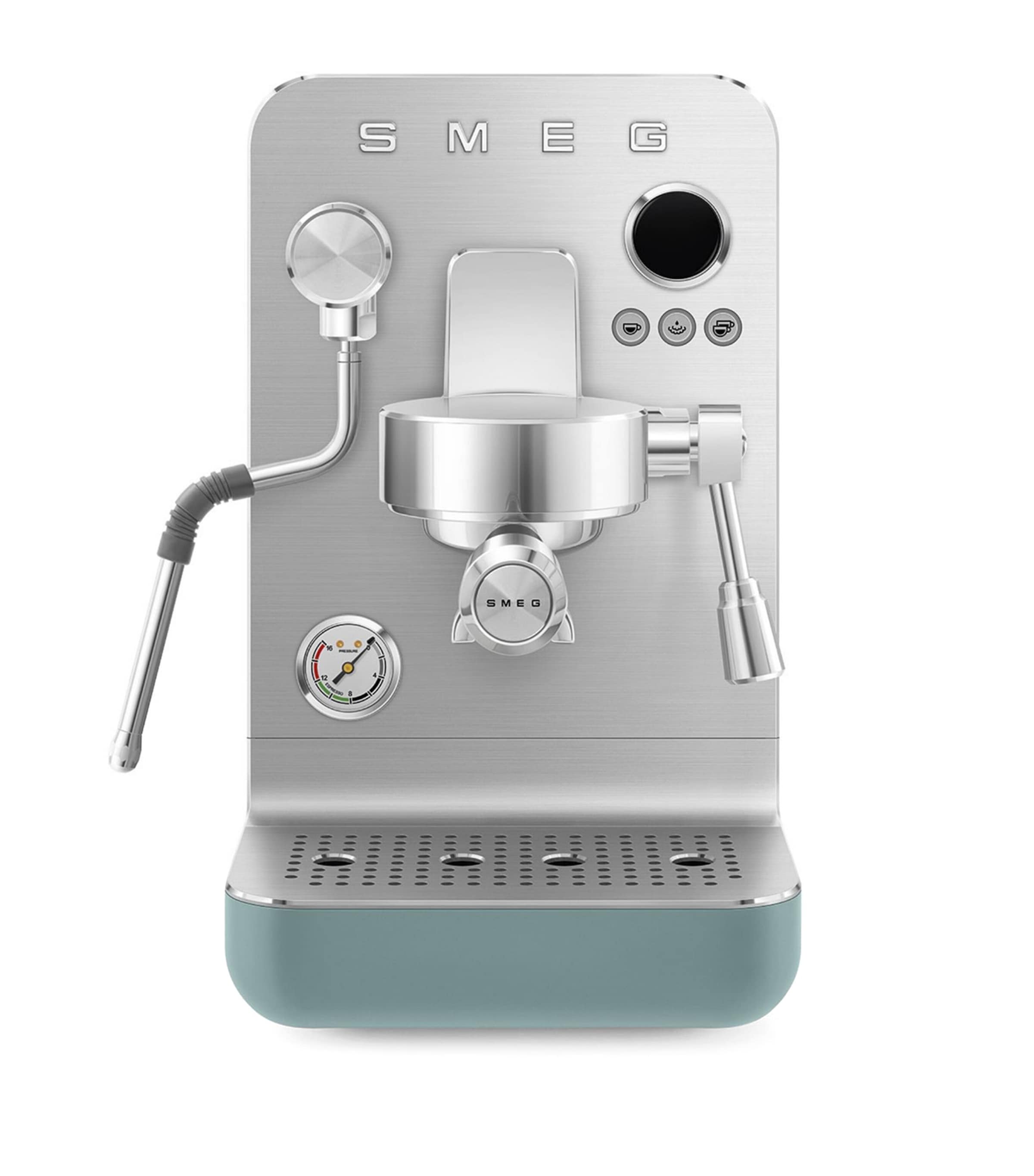 Smeg Emc02 Mini Pro Stainless Steel Espresso Machine Emerald Green