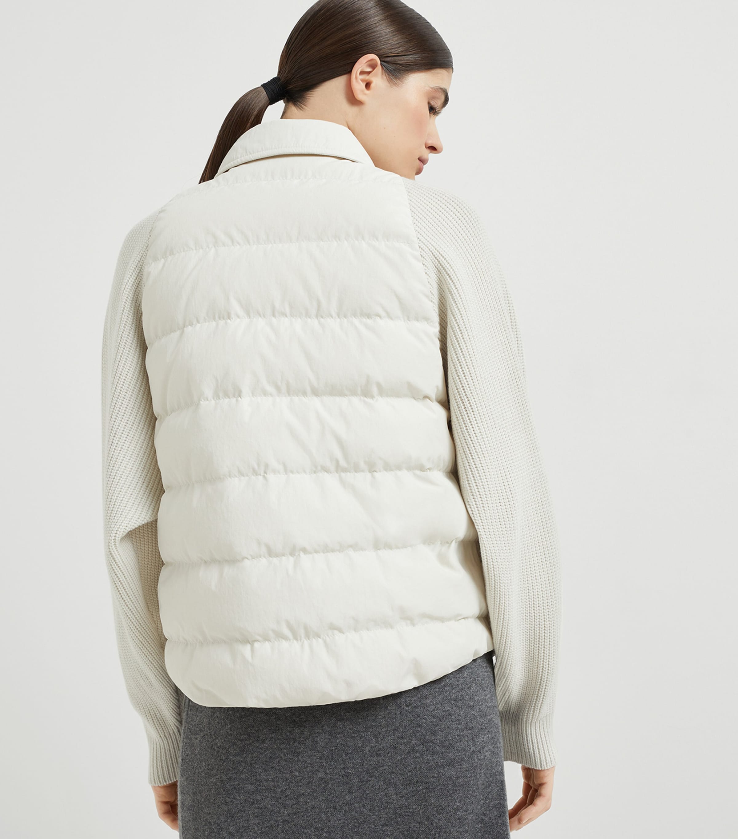 Down Hybrid Puffer Jacket C1709 Image 3