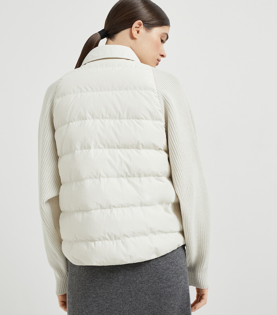 Down Hybrid Puffer Jacket C1709 Image 3