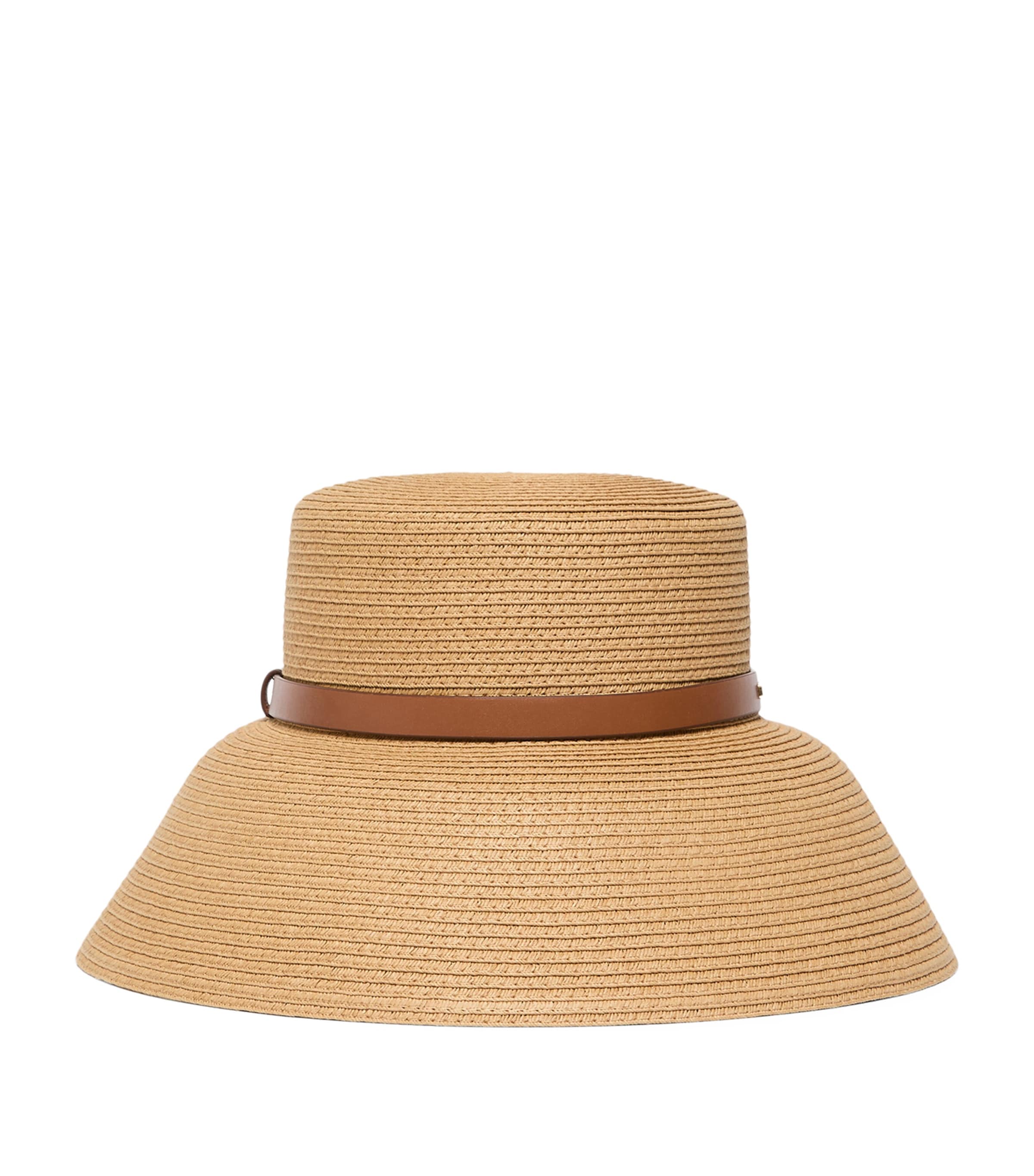 Wide-Brim Hat BEIGE Image 1