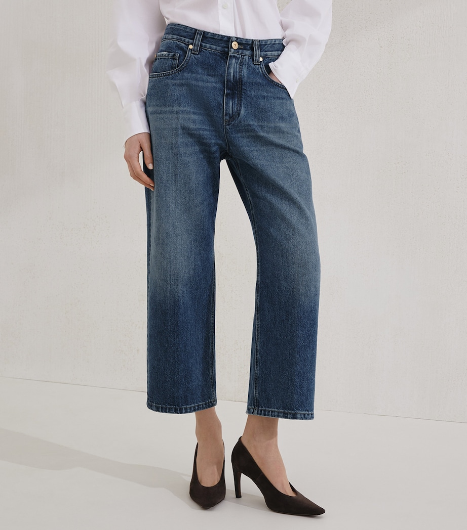 Authentic Cotton Square Jeans C9039 Image 2