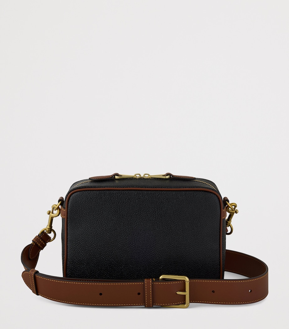 Mulberry Darley Camera Bag Black Cognac Image 3