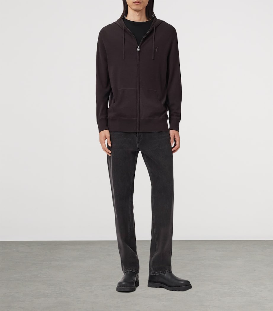 Merino Wool Mode Hoodie ESPRESSO BROWN Image 3