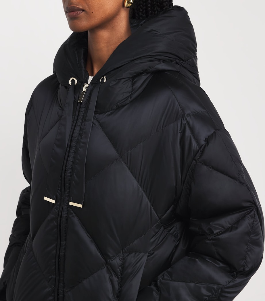 Down Water-Resistant The Cube Coat BLACK Image 6