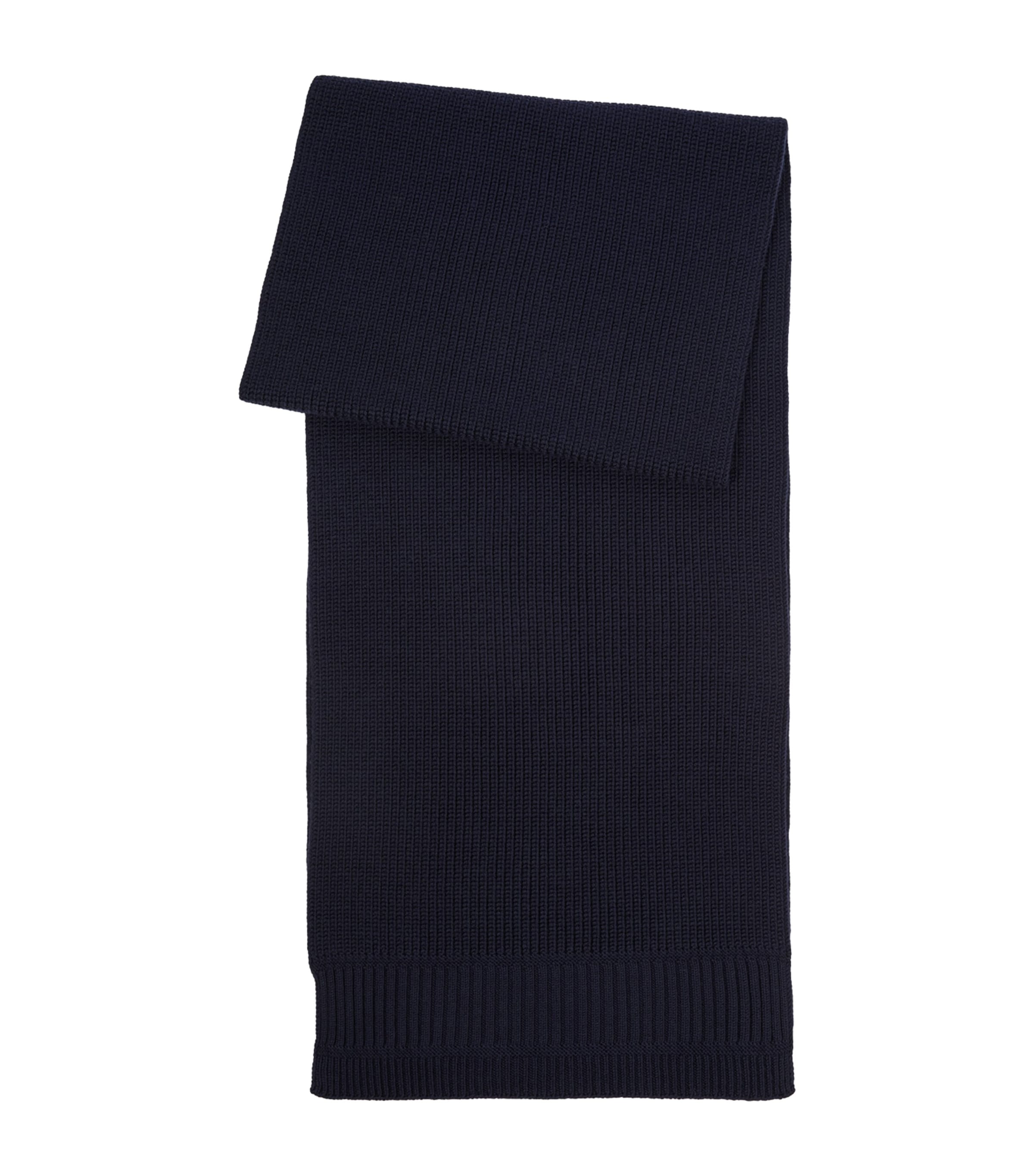 Shop The Kooples Merino Wool Scarf In Blue