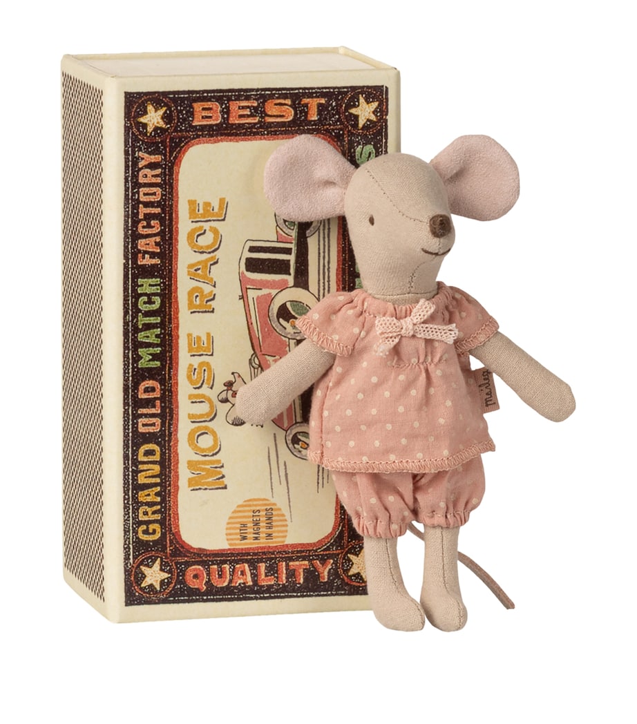 Maileg Big Sister Mouse in Matchbox (13cm) Image 4
