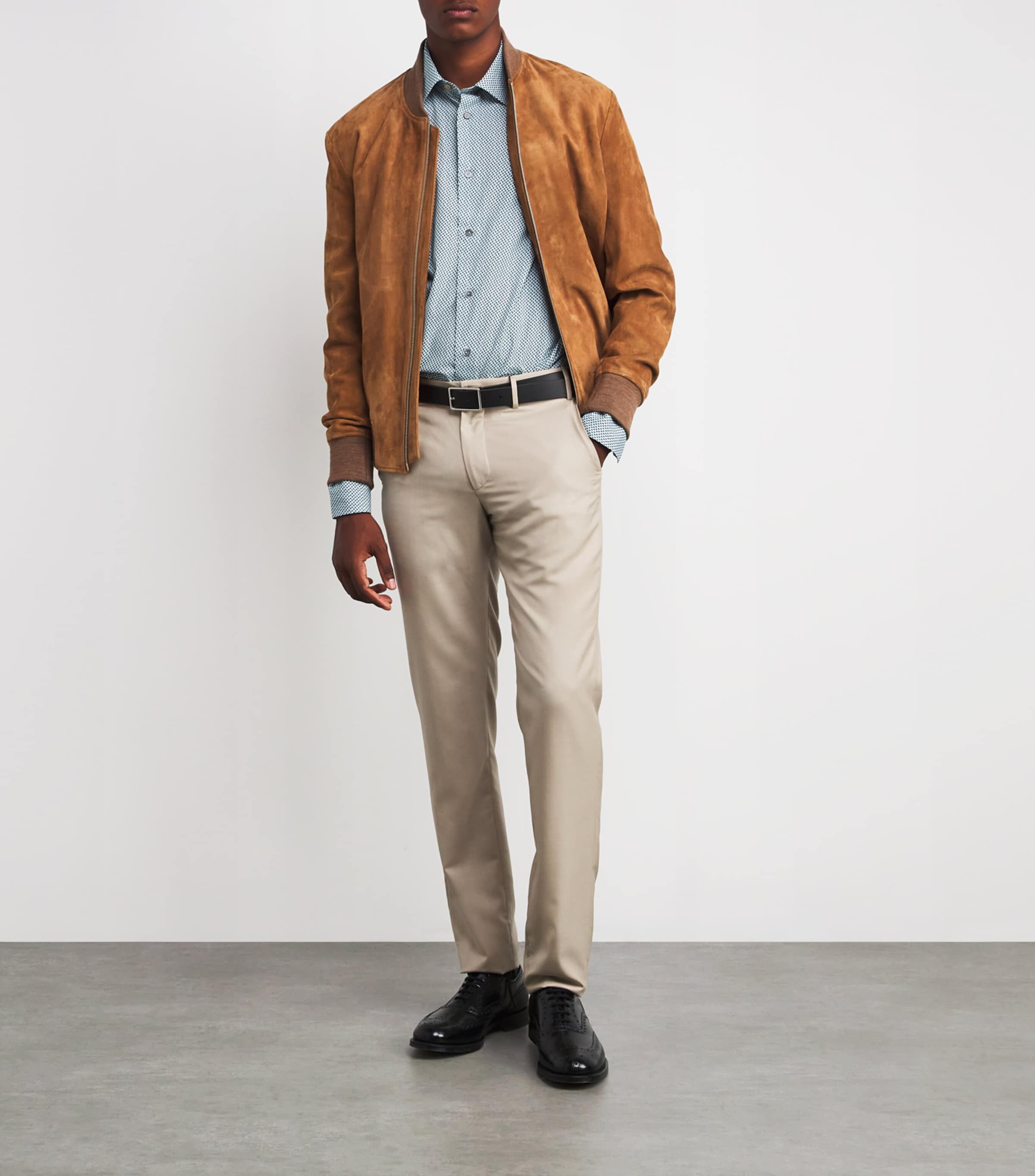 Leather Reversible Belt 92_MULTI COLOURED Image 2