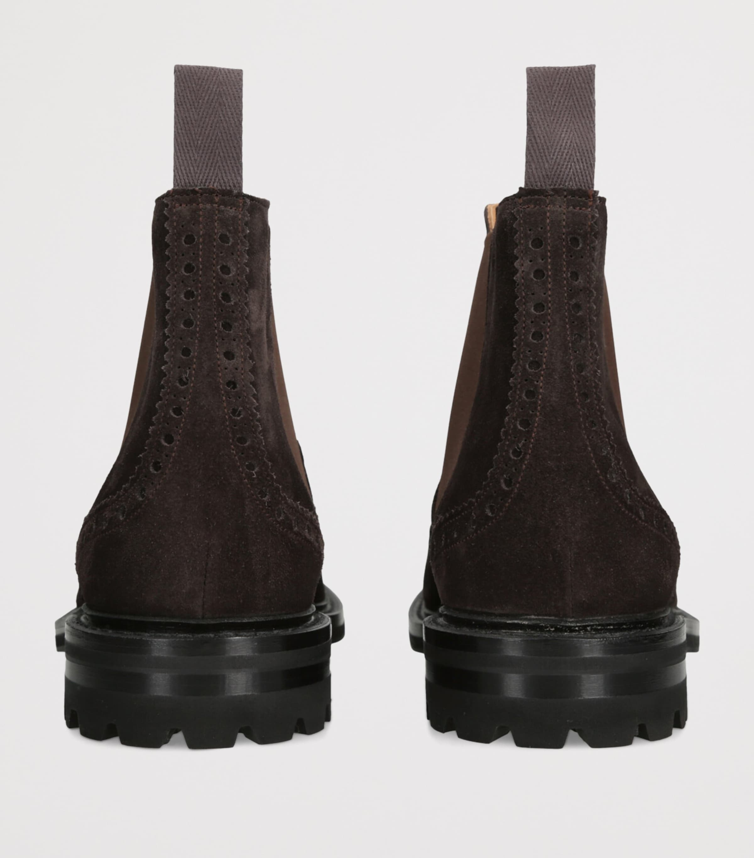 Suede Mcentyre Chelsea Boots DARK BROWN Image 2