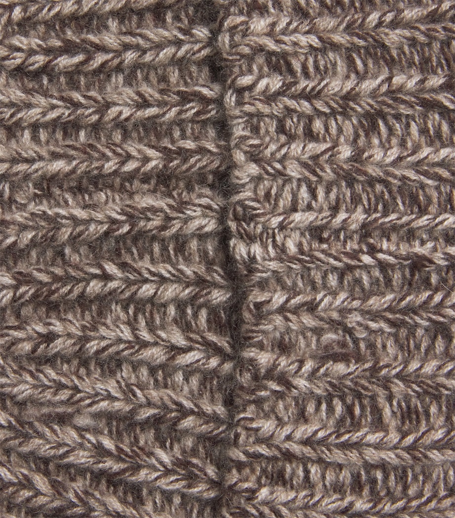 Cashmere Beanie Hat A2255 BIRCH Image 3