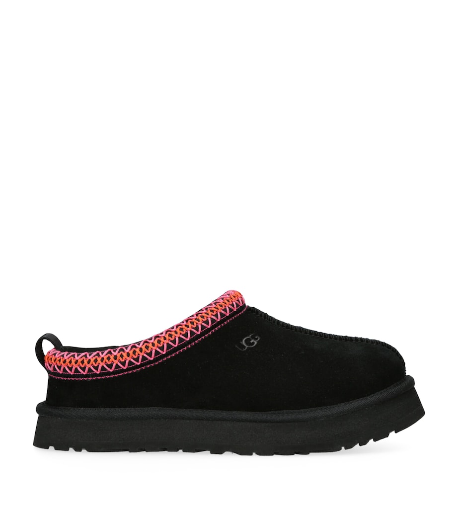 Suede Tazz Slippers BLACK Image 1
