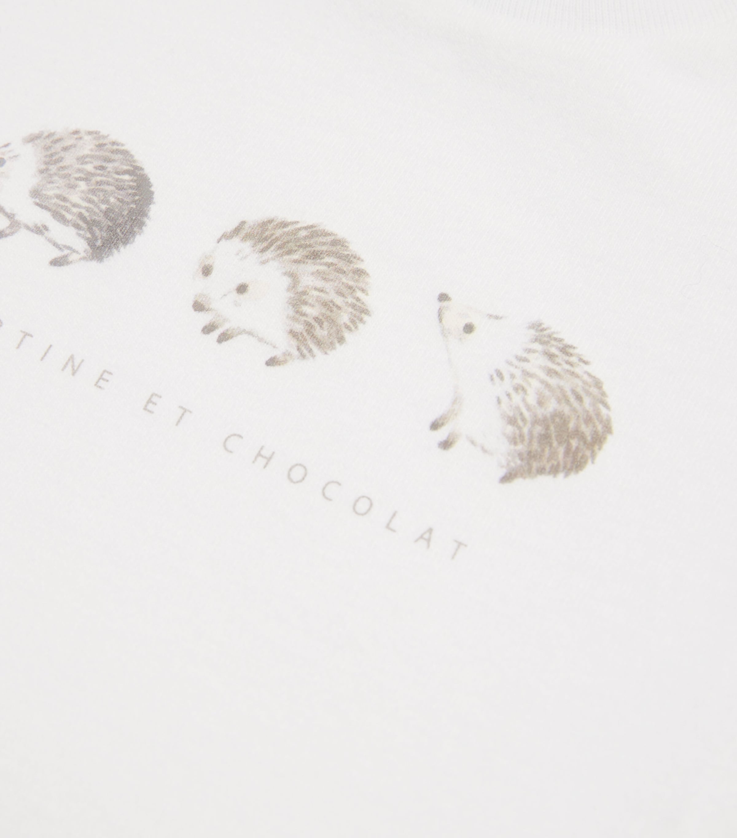 Cotton Jersey T-Shirt (3 Months – 4 Years) BLANC Image 4