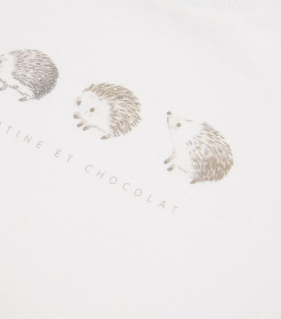 Cotton Jersey T-Shirt (3 Months – 4 Years) BLANC Image 4