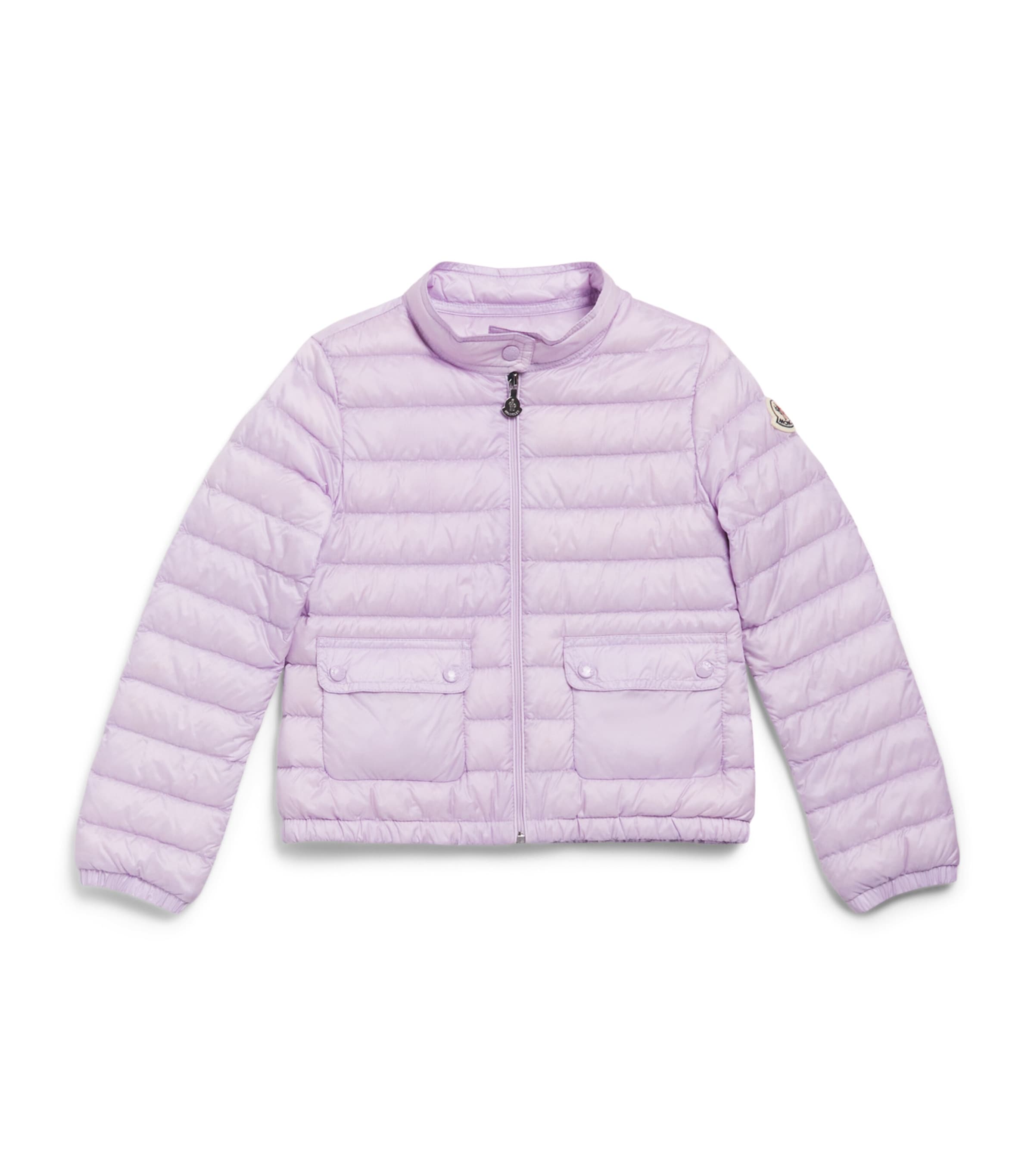 Moncler Enfant Quilted Lans Down Coat (8-10 Years) Image 1