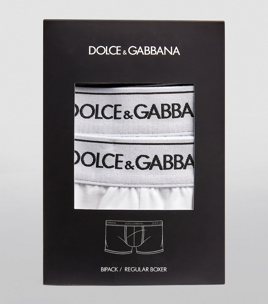 Logo Trunks (Pack of 2) W0800WHITE Image 7