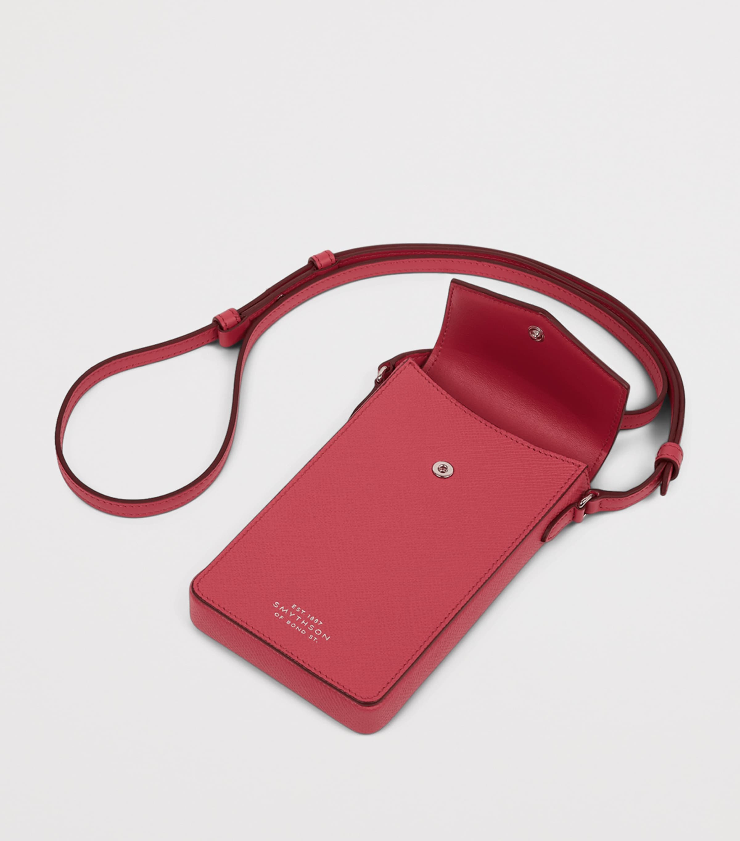 Leather Envelope Phone Case RASPBERRY Image 3