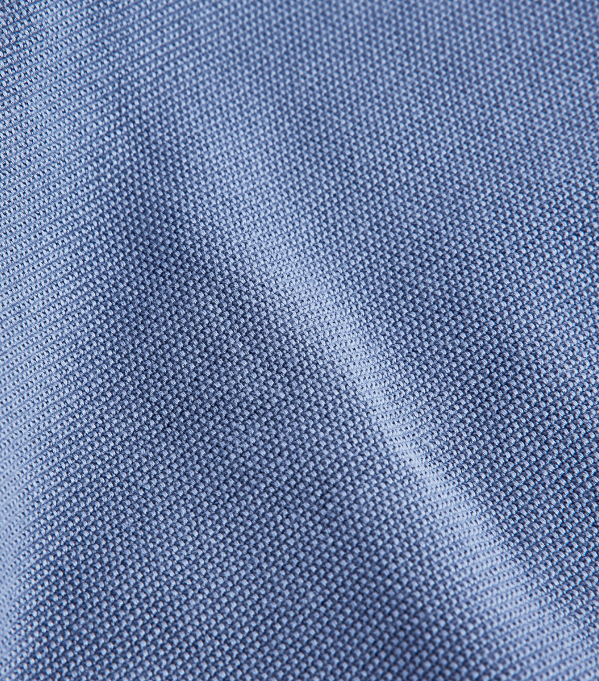 Dunhill Mens Cotton Piqué Polo Shirt Blue Image 4