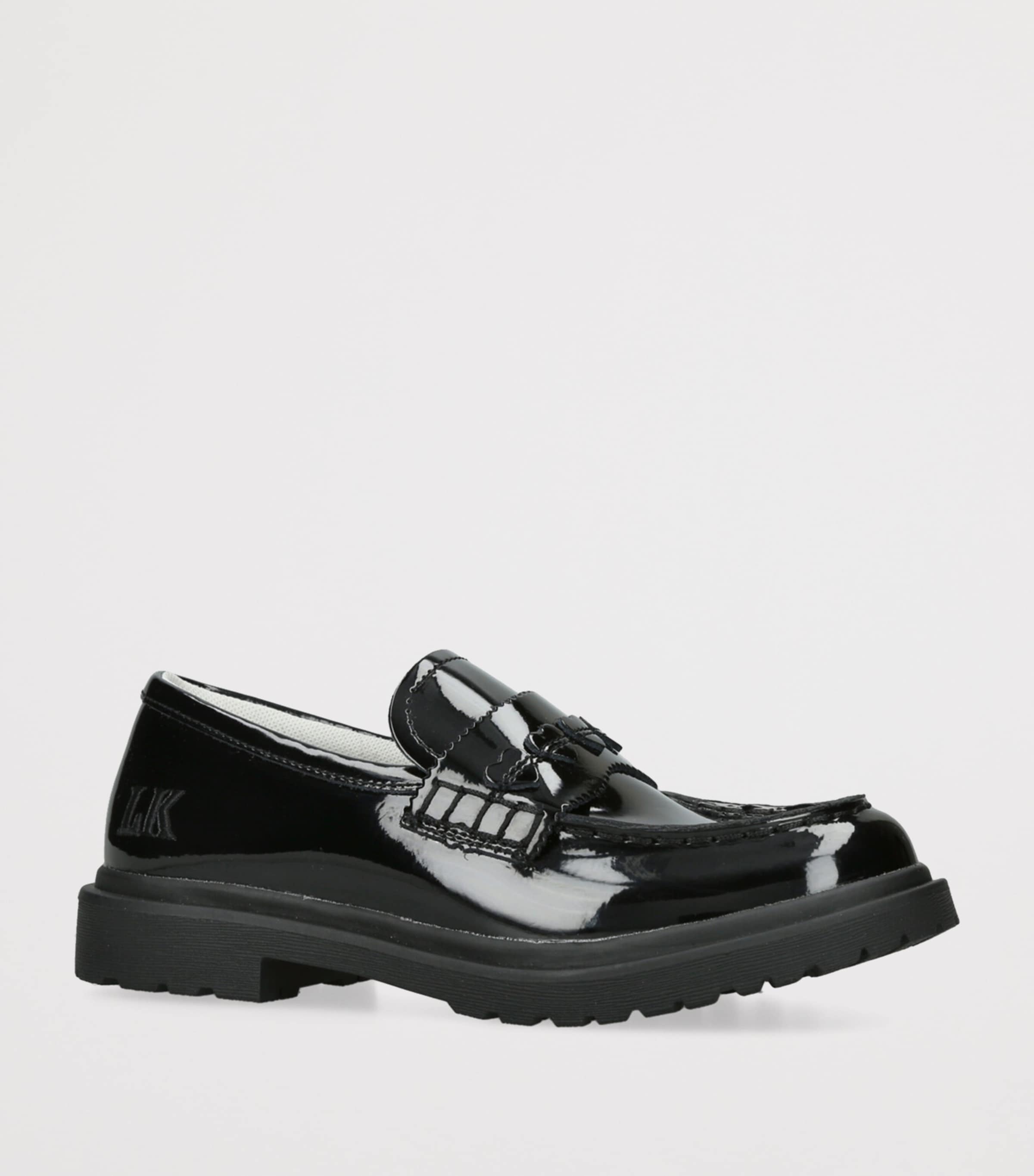 Lelli Kelly Patent Leather Clara Loafers Black Image 3