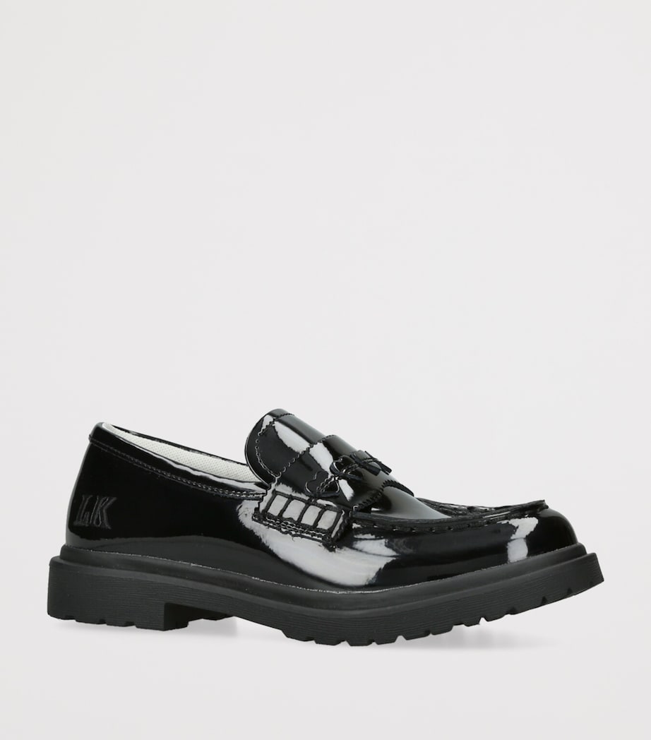 Lelli Kelly Patent Leather Clara Loafers Black Image 3