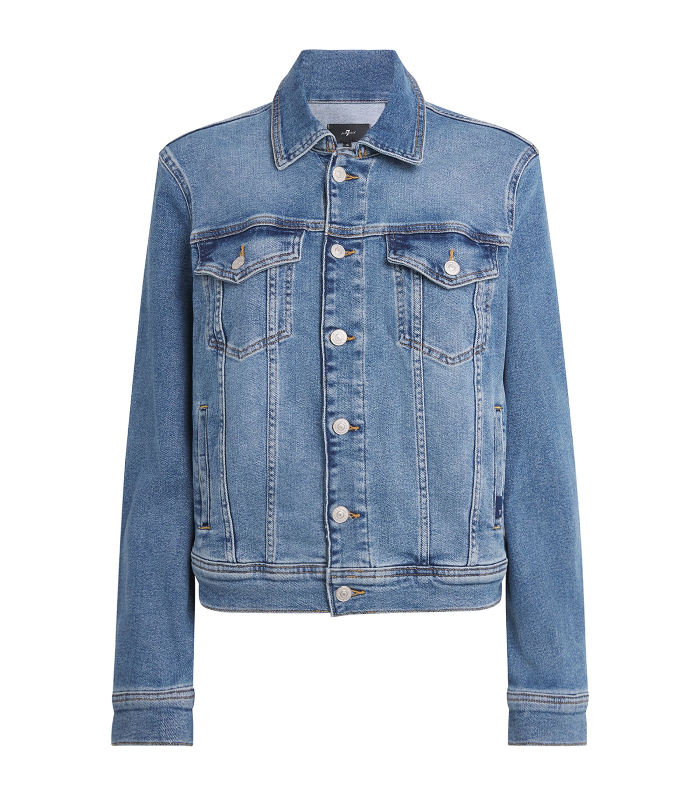 VIP【送料関税込】7 FOR ALL MANKIND DENIM JACKET 7 For All Mankind Adi Denim Jacket | Harrods UK
