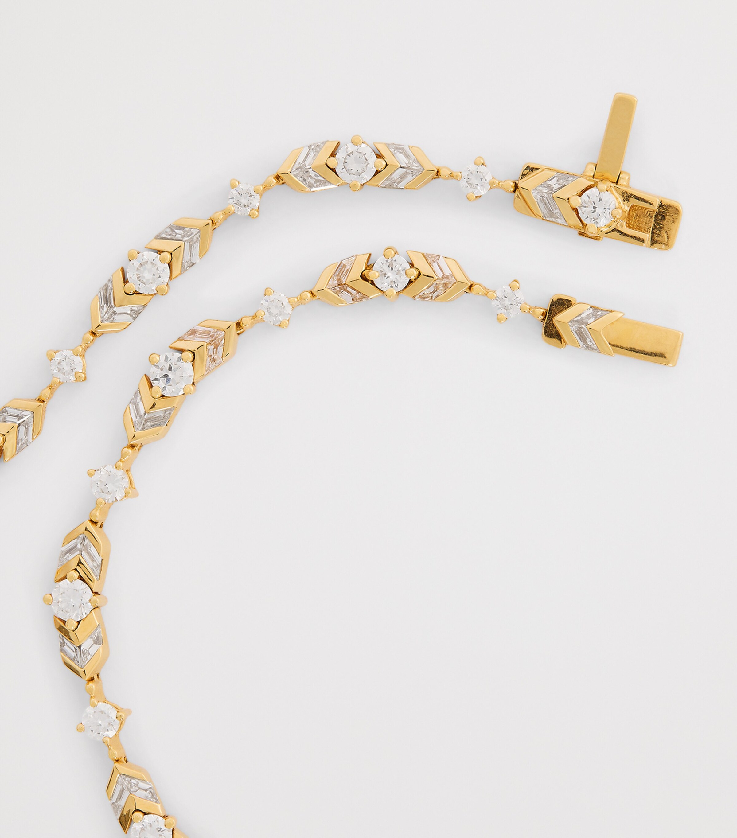 Yellow Gold and Diamond Dakota Necklace YELLOW GOLD Image 3