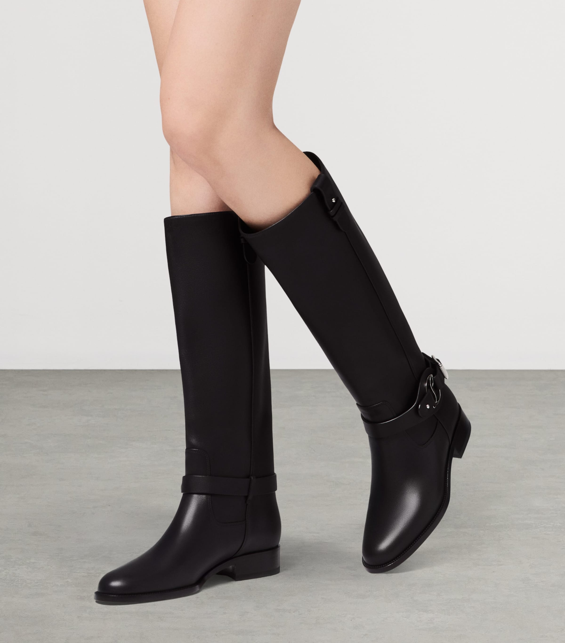 Dianouchette Botta Leather Knee-High Boots BK01 Image 2