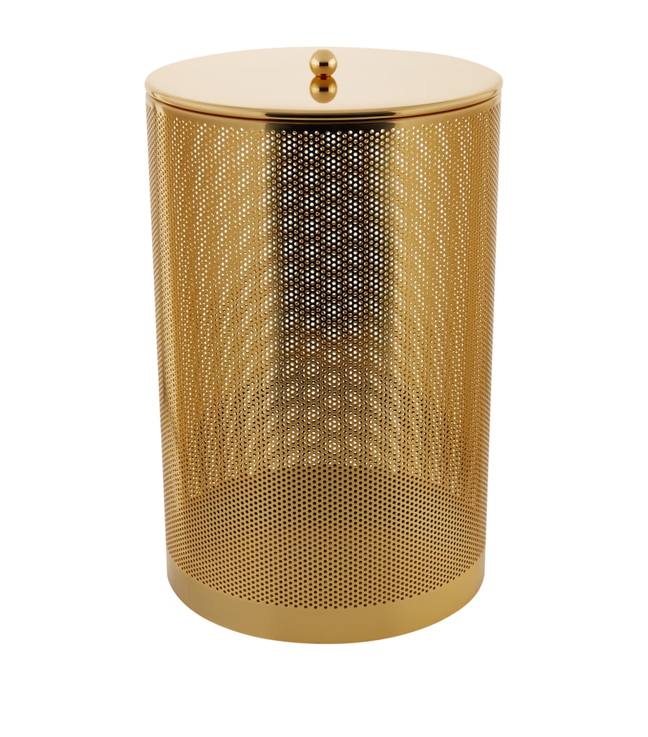 Round Laundry Basket GOLD Image 1