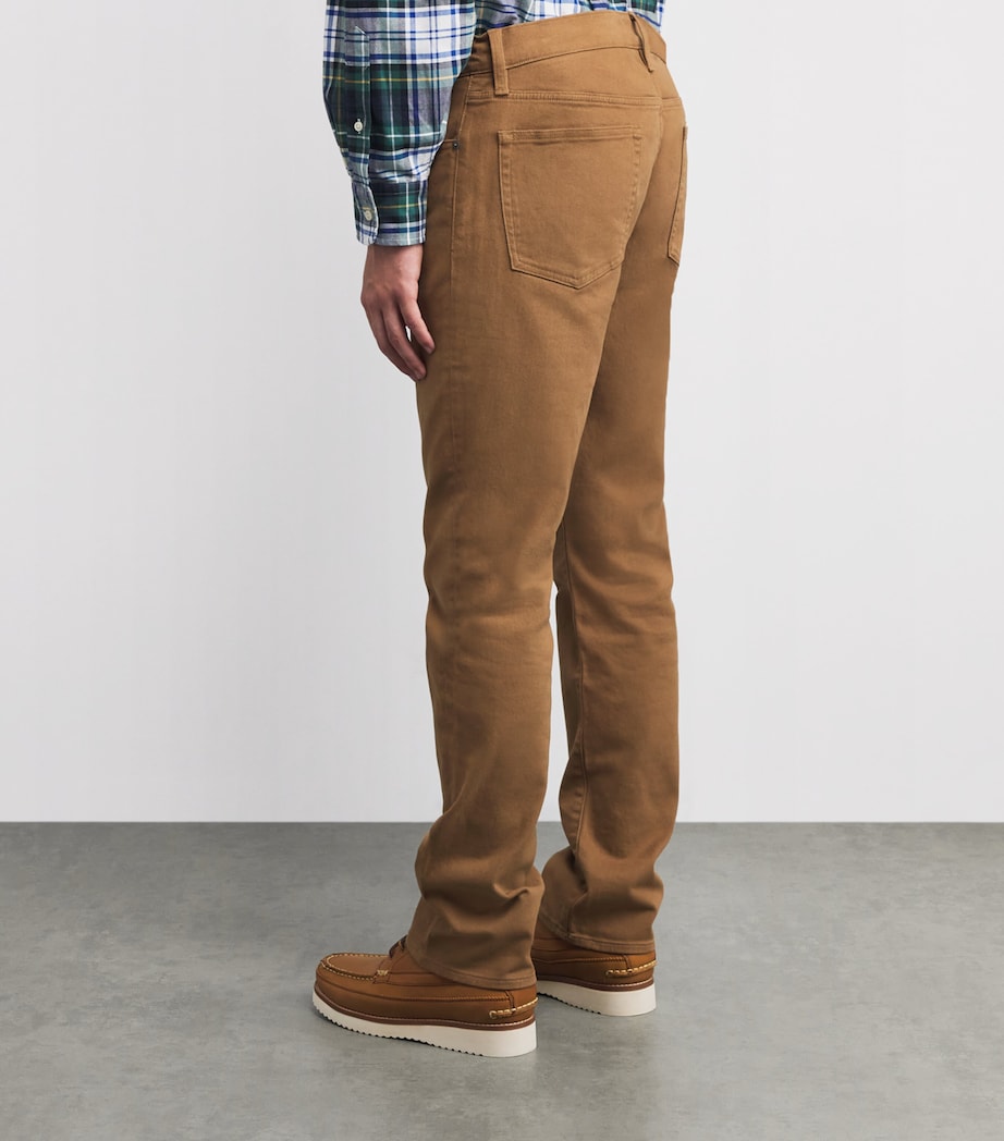 Stretch-Cotton Varick Chinos LIGHT BEIGE Image 4