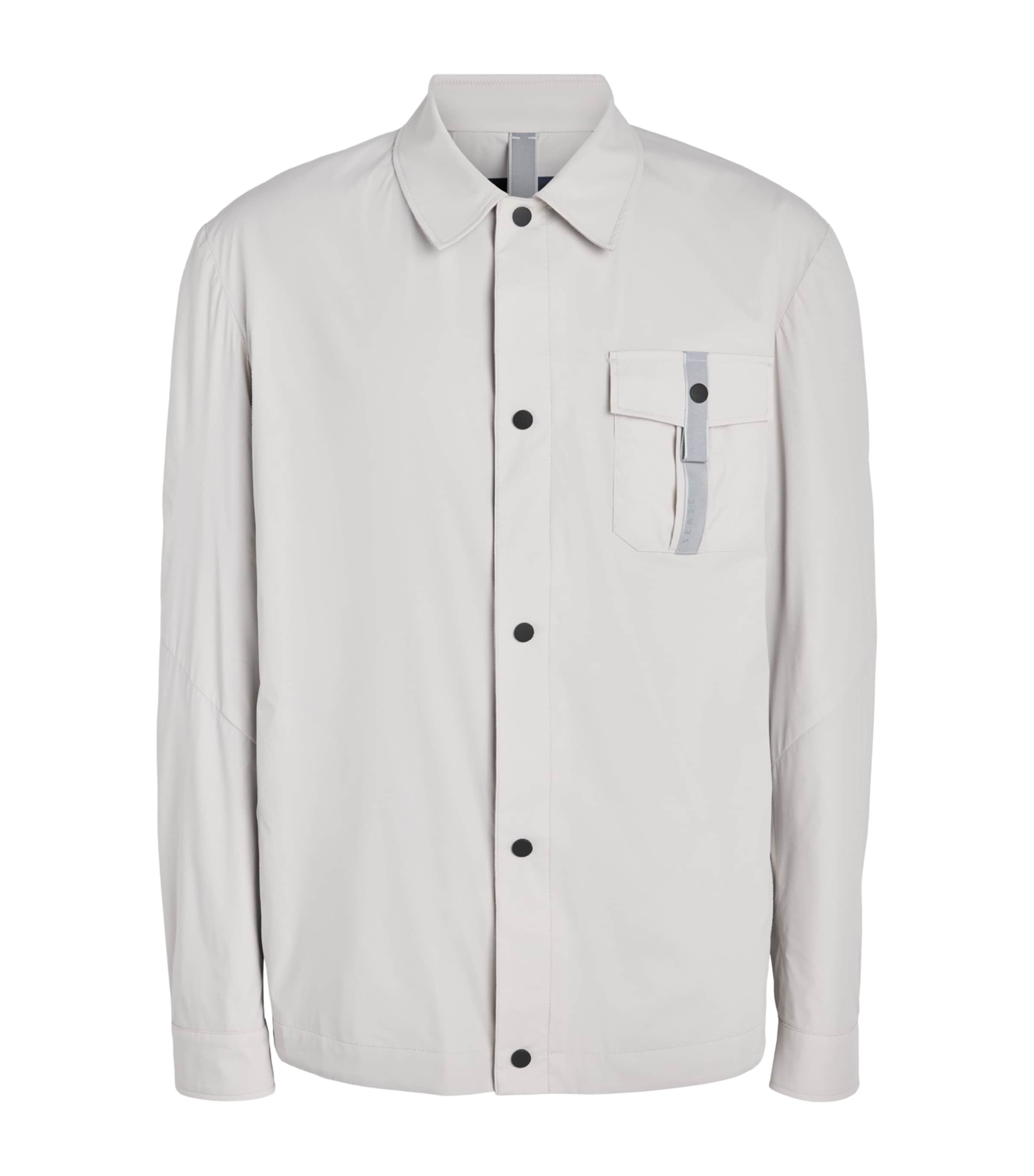 Sease Mens Jib Set Overshirt Chalk Image 1