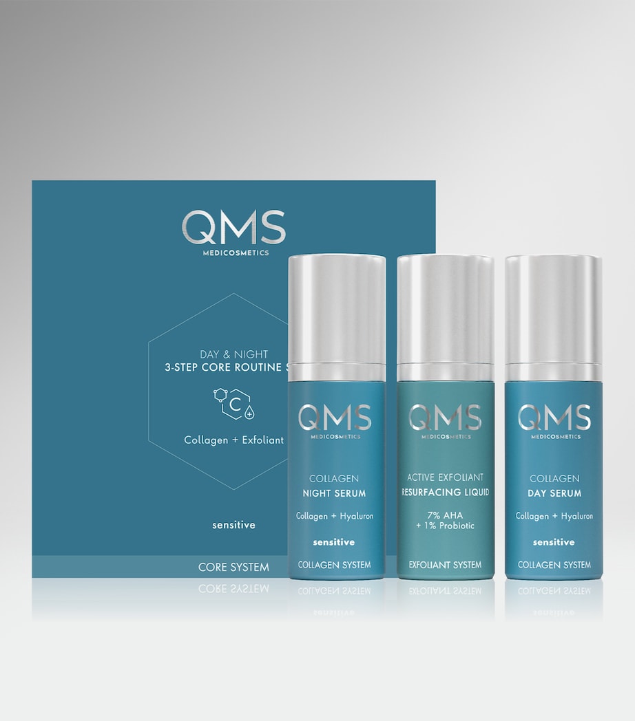 QMS Day & Night 3-Step Core Routine Sensitive Set (3 x 30ml) Image 2