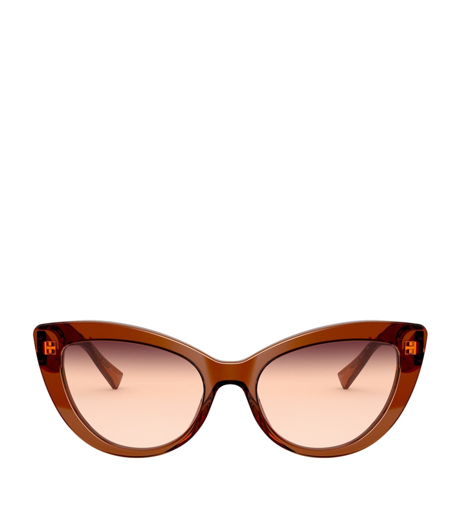 Versace Acetate Cat-Eye Sunglasses Image 1
