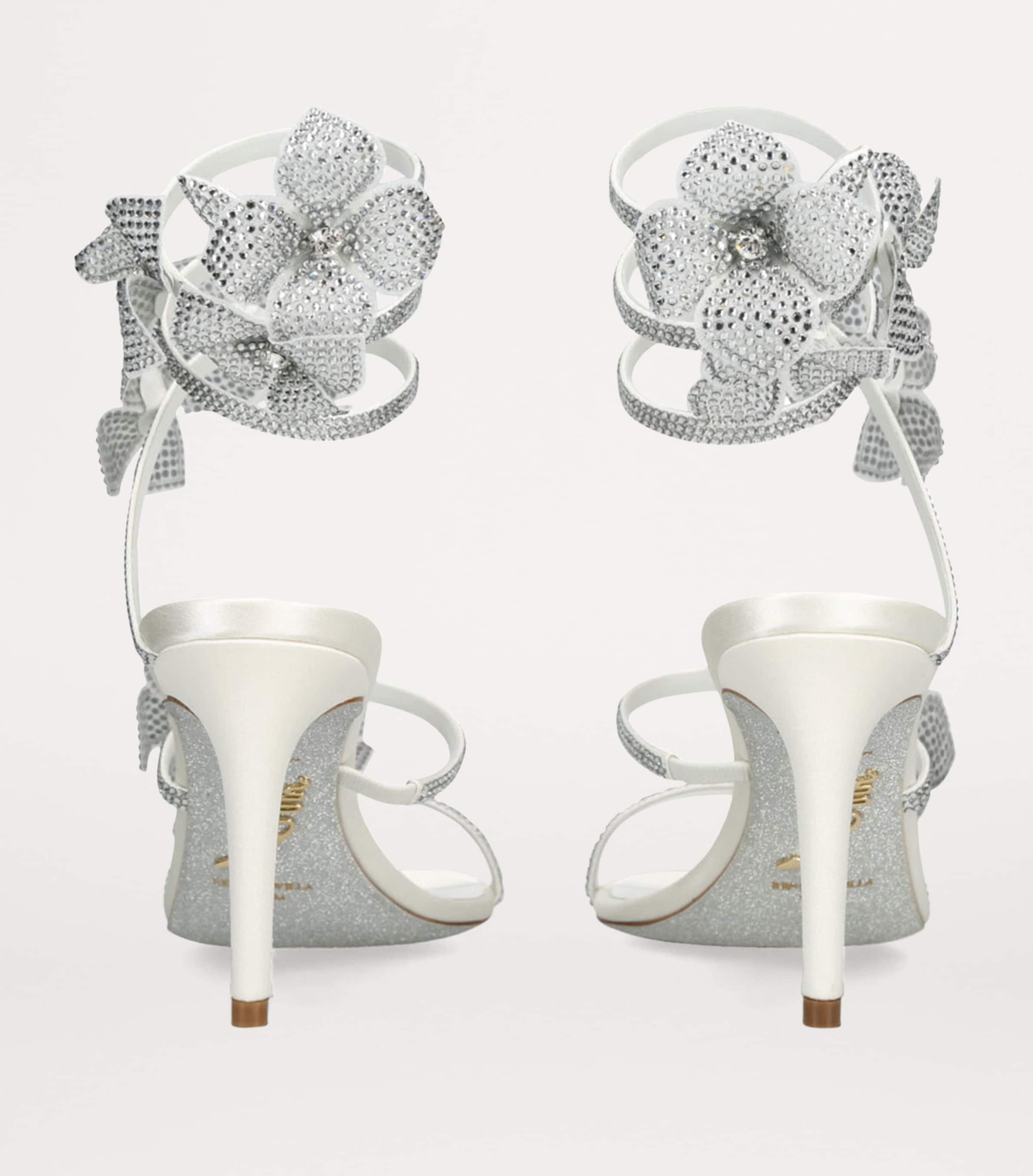 Embellished Floriane Sandals 80 WHITE Image 2