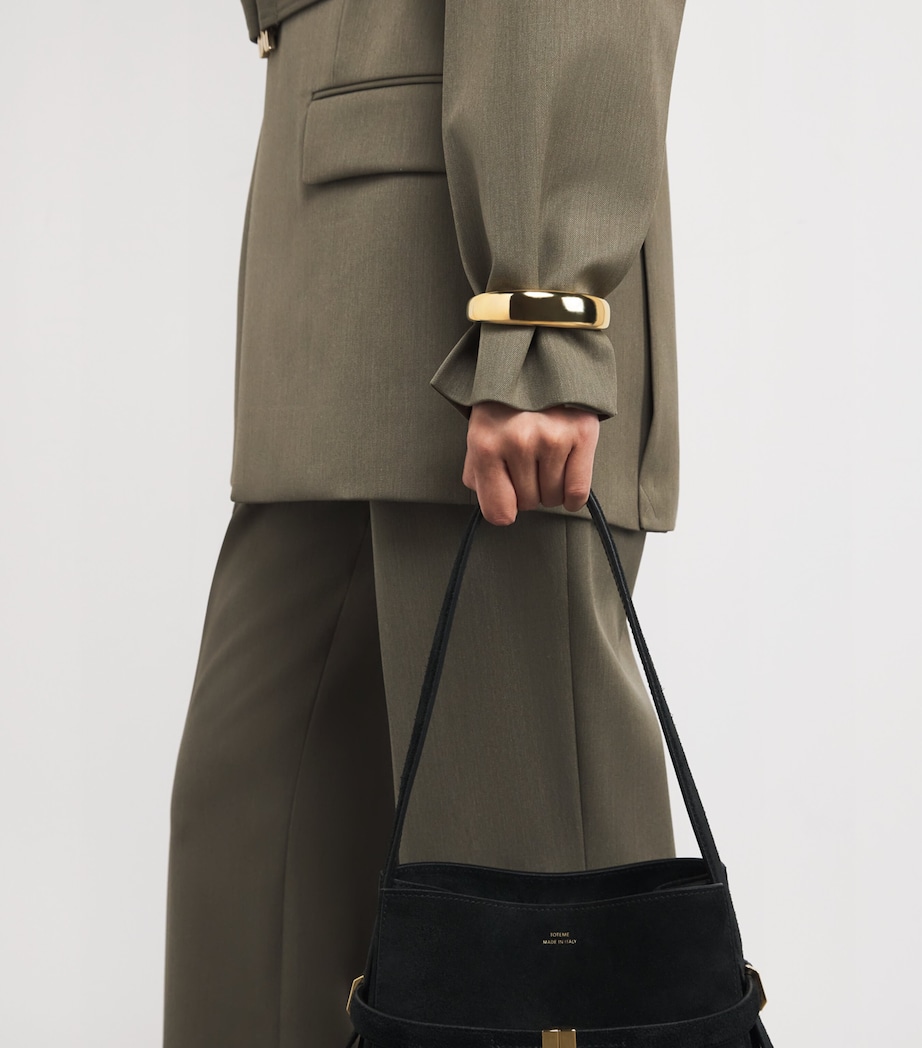 Gold-Plated Emma Cuff Bangle GOLD Image 2