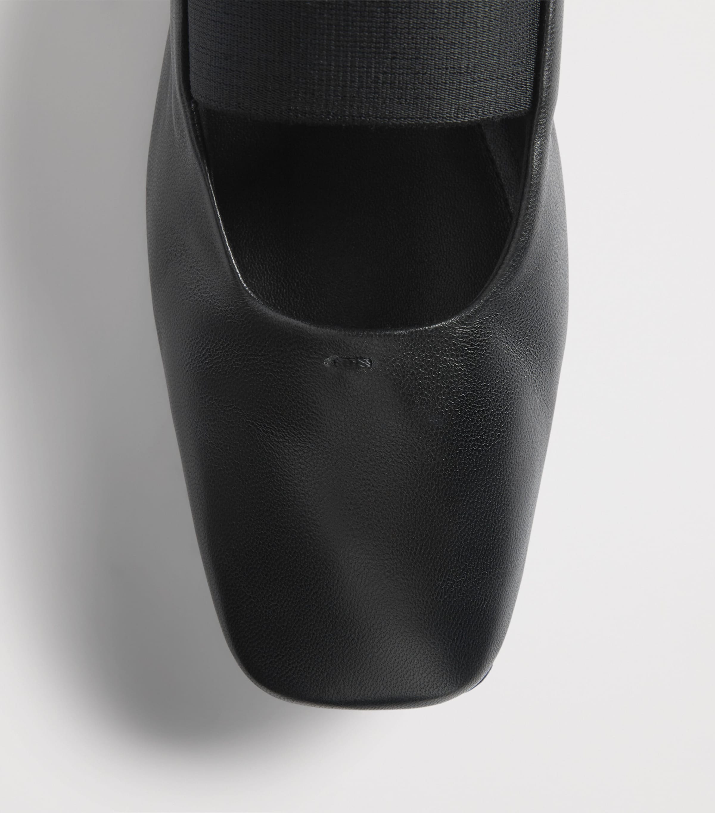 Max Mara Nappa Leather Ballet Flats Black Image 6