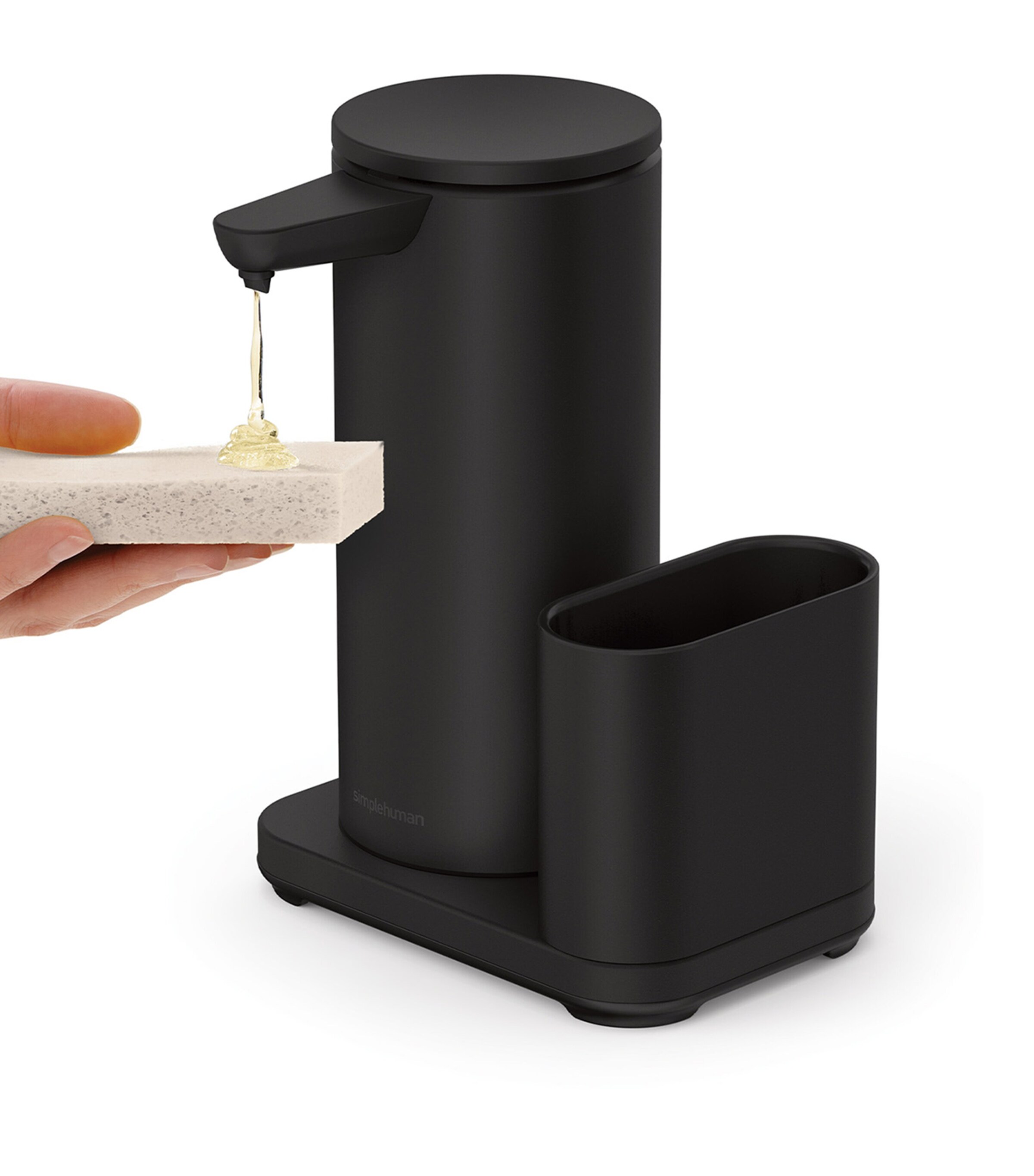 Large Sensor Dispenser with Caddy BLACK Image 4
