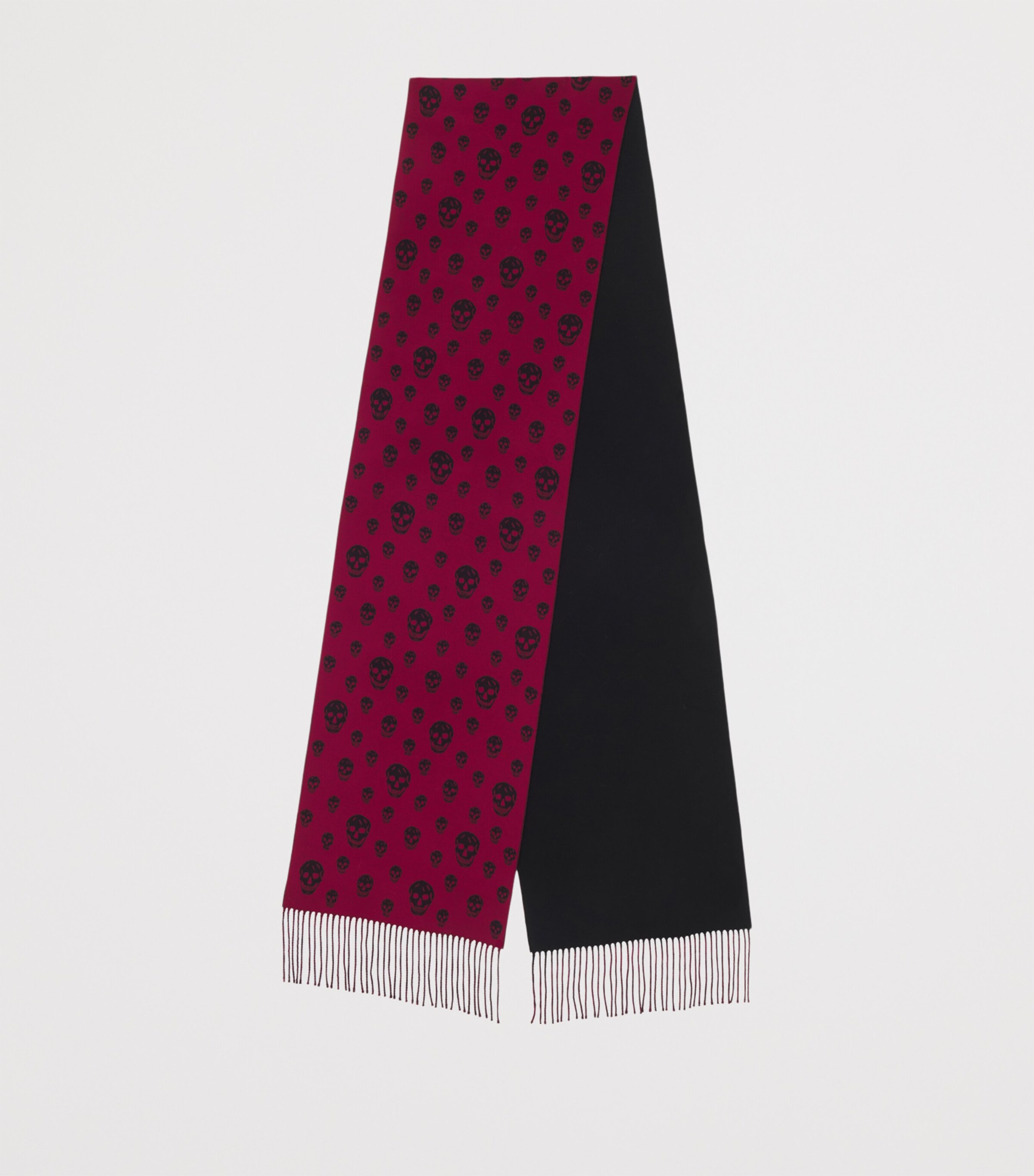 Wool-Cashmere-Silk Skull Scarf 6260 Image 2