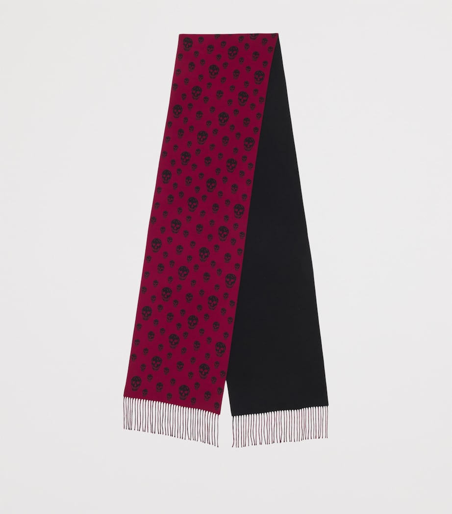 Wool-Cashmere-Silk Skull Scarf 6260 Image 2