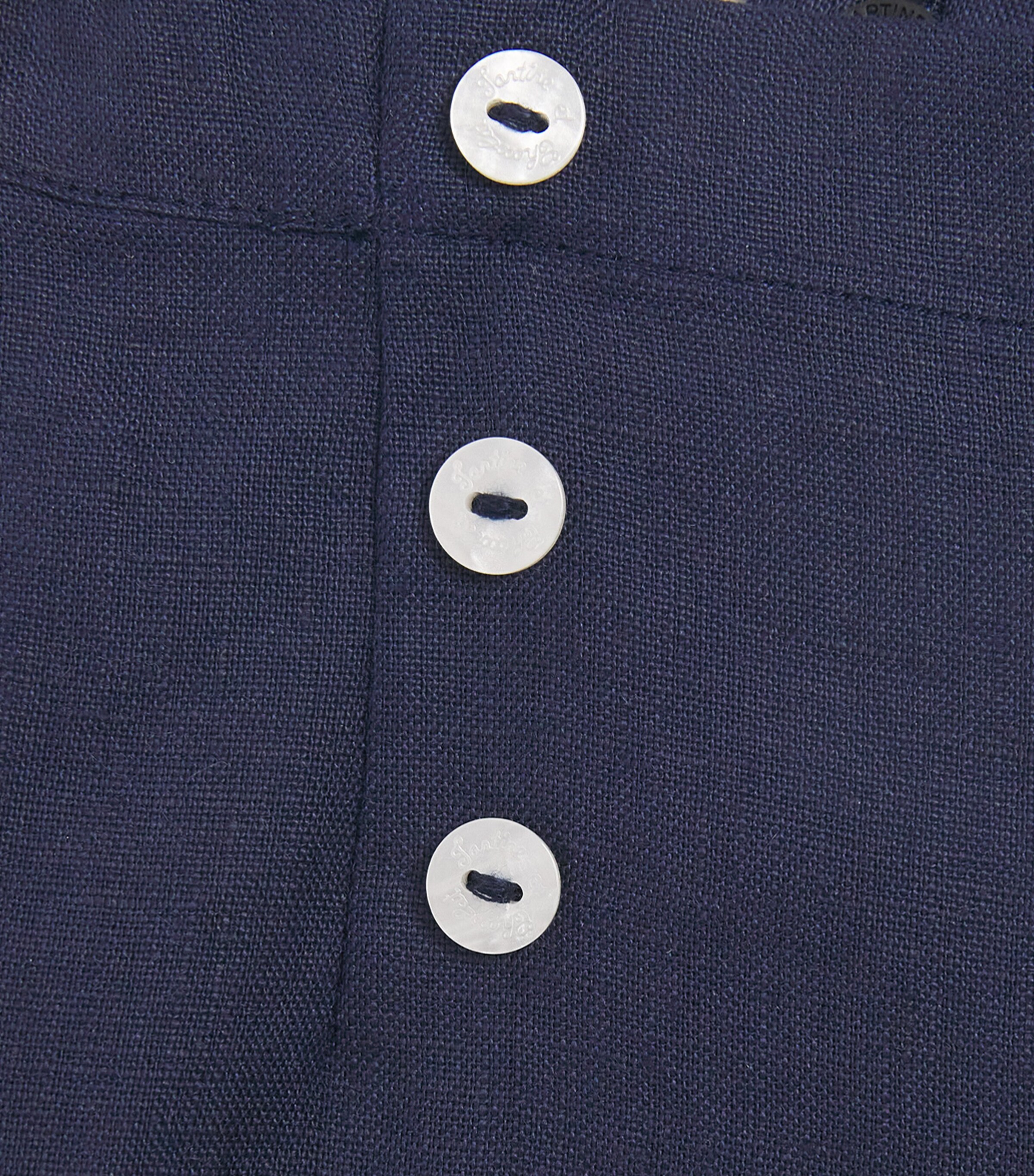 Linen Chino Shorts and Bracers (3-36 Months) 4MARINE Image 3