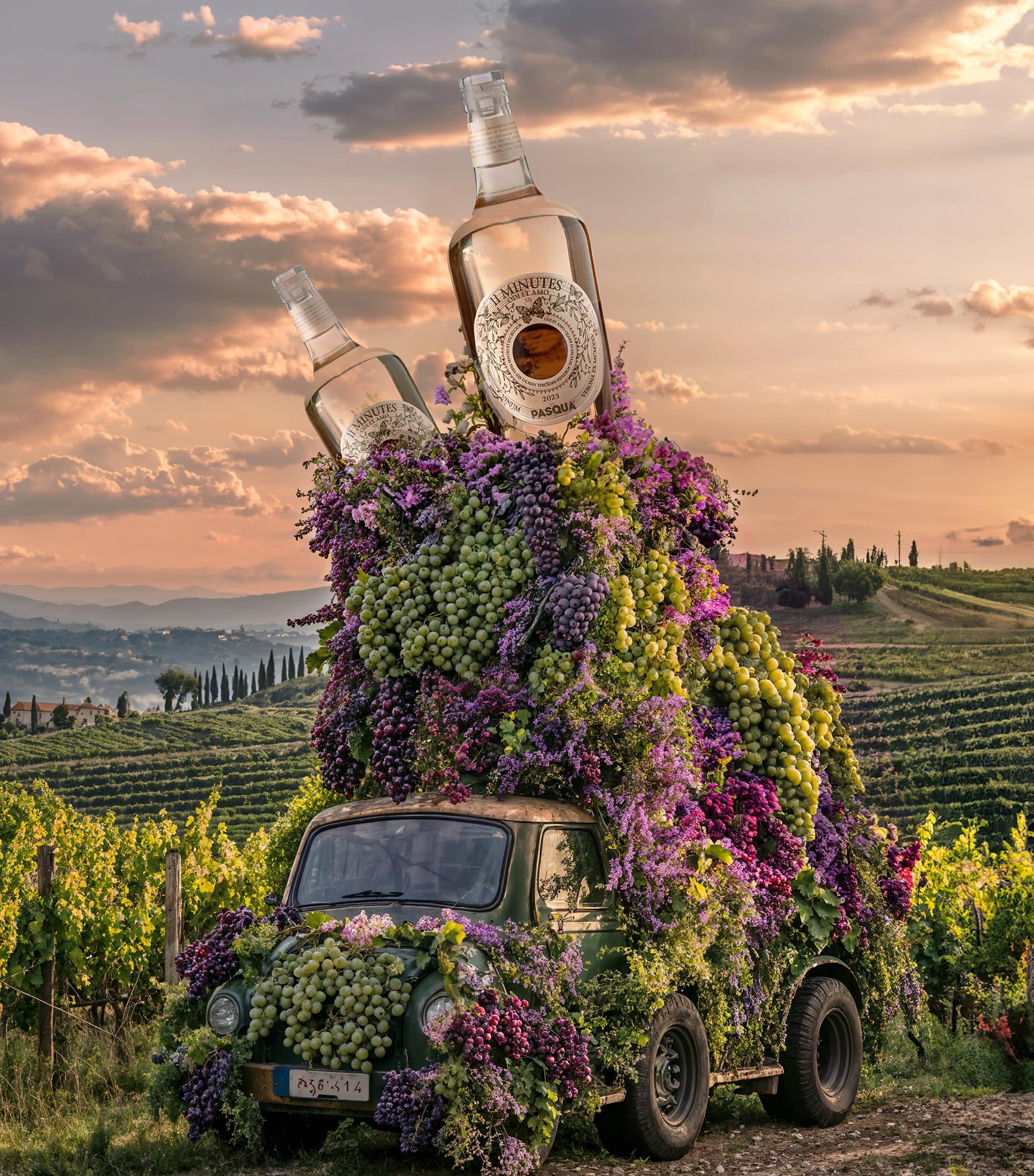 11 Minutes Rosé 2024 (75cl) - Lake Garda, Italy NO COLOUR Image 4