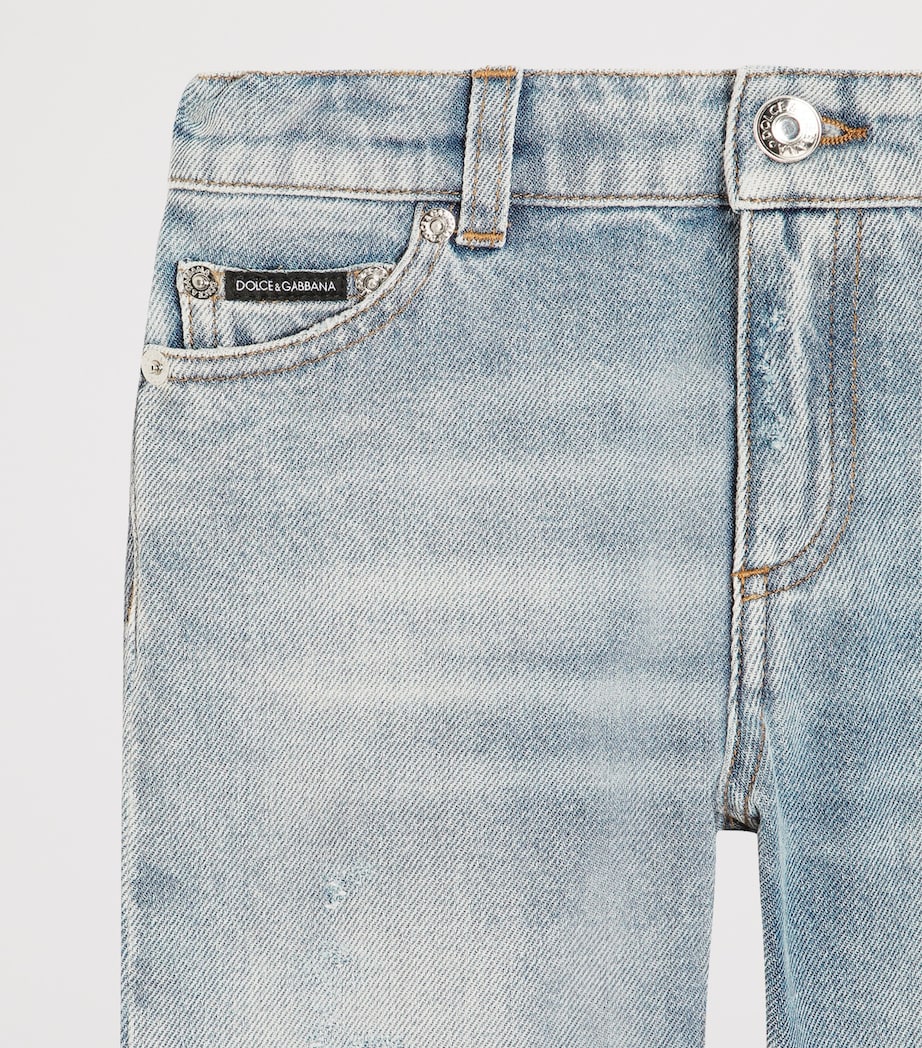 Dolce&Gabbana Kids Straight Jeans (8-12+ Years) Combined Colou Image 4