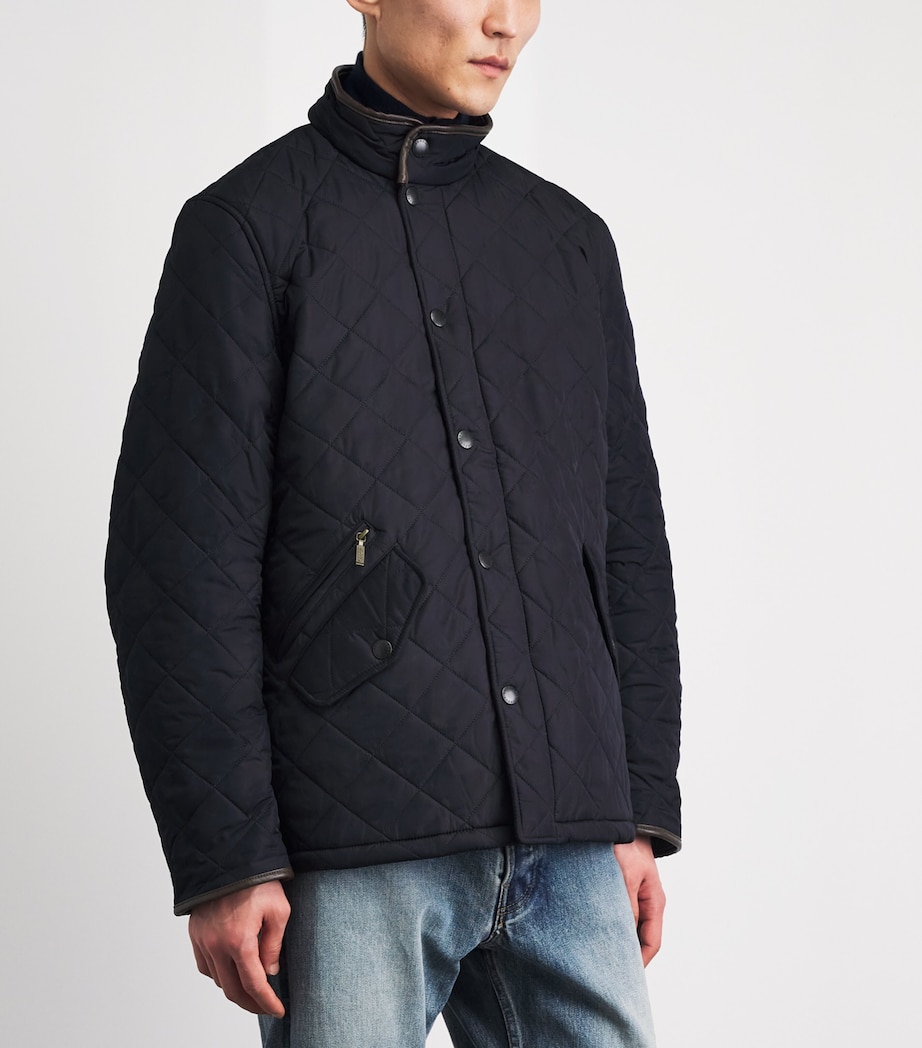 Quilted Powell Jacket NAVY Image 10