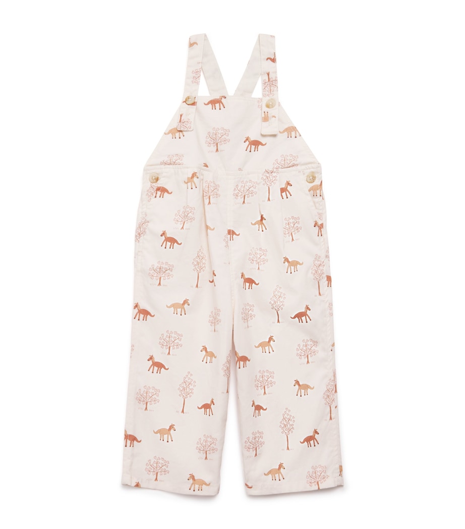Gingersnaps Cotton Printed Holly Playsuit (6-36 Months) Image 1