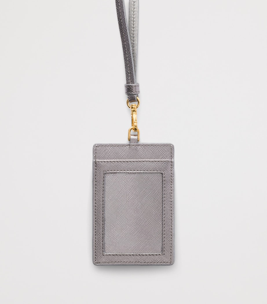 Saffiano Leather Badge Holder F0135 Image 3