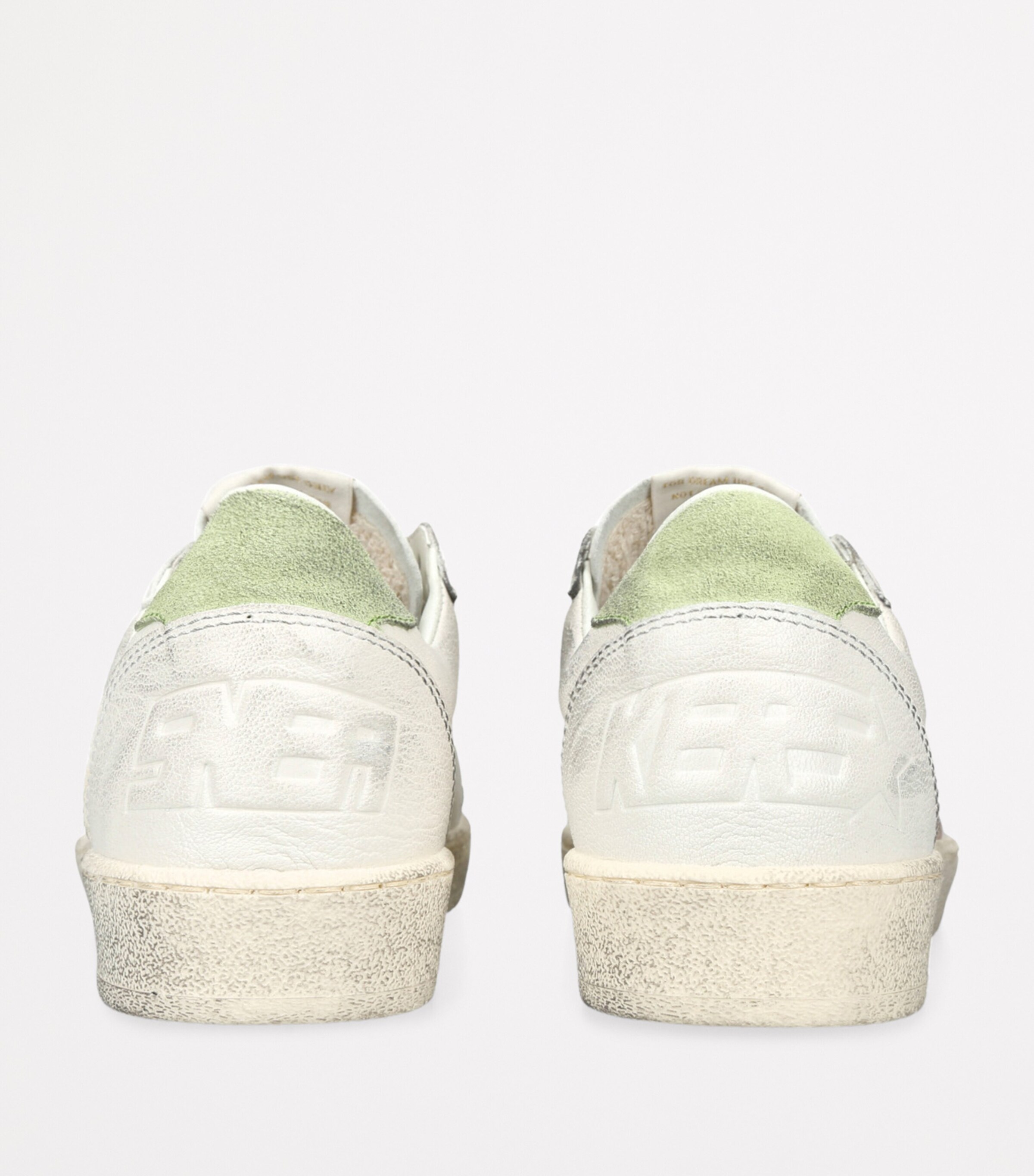 Golden Goose Leather Ballstar Sneakers White/oth Image 2