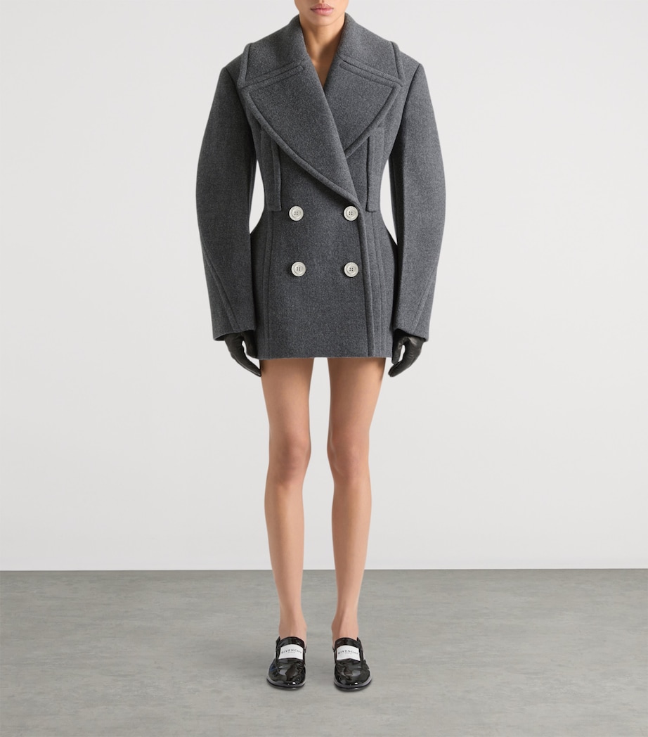 Wool-Silk Coat SLATE BLEND Image 2