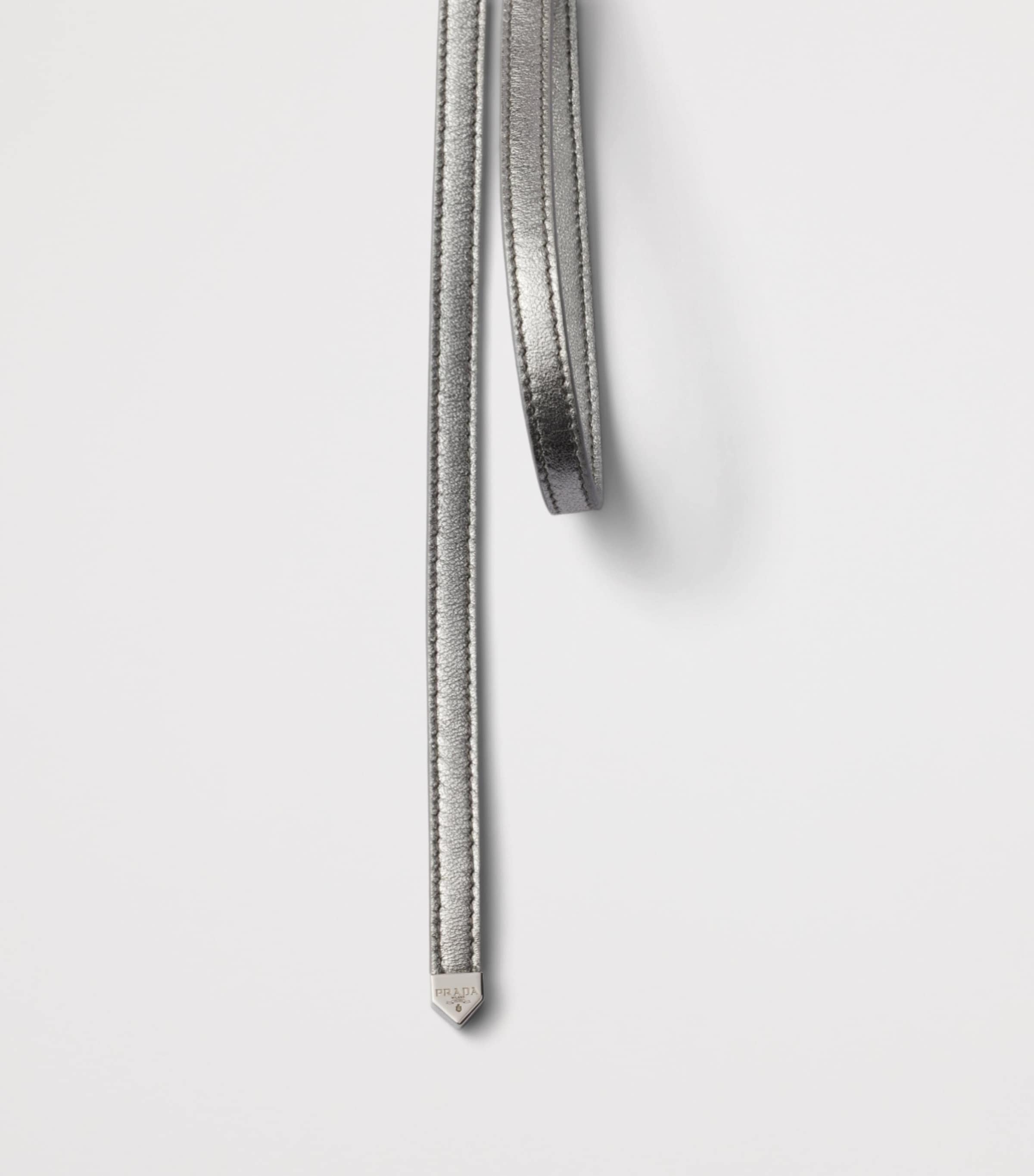 Nappa Leather Metallic Belt F0135 Image 2