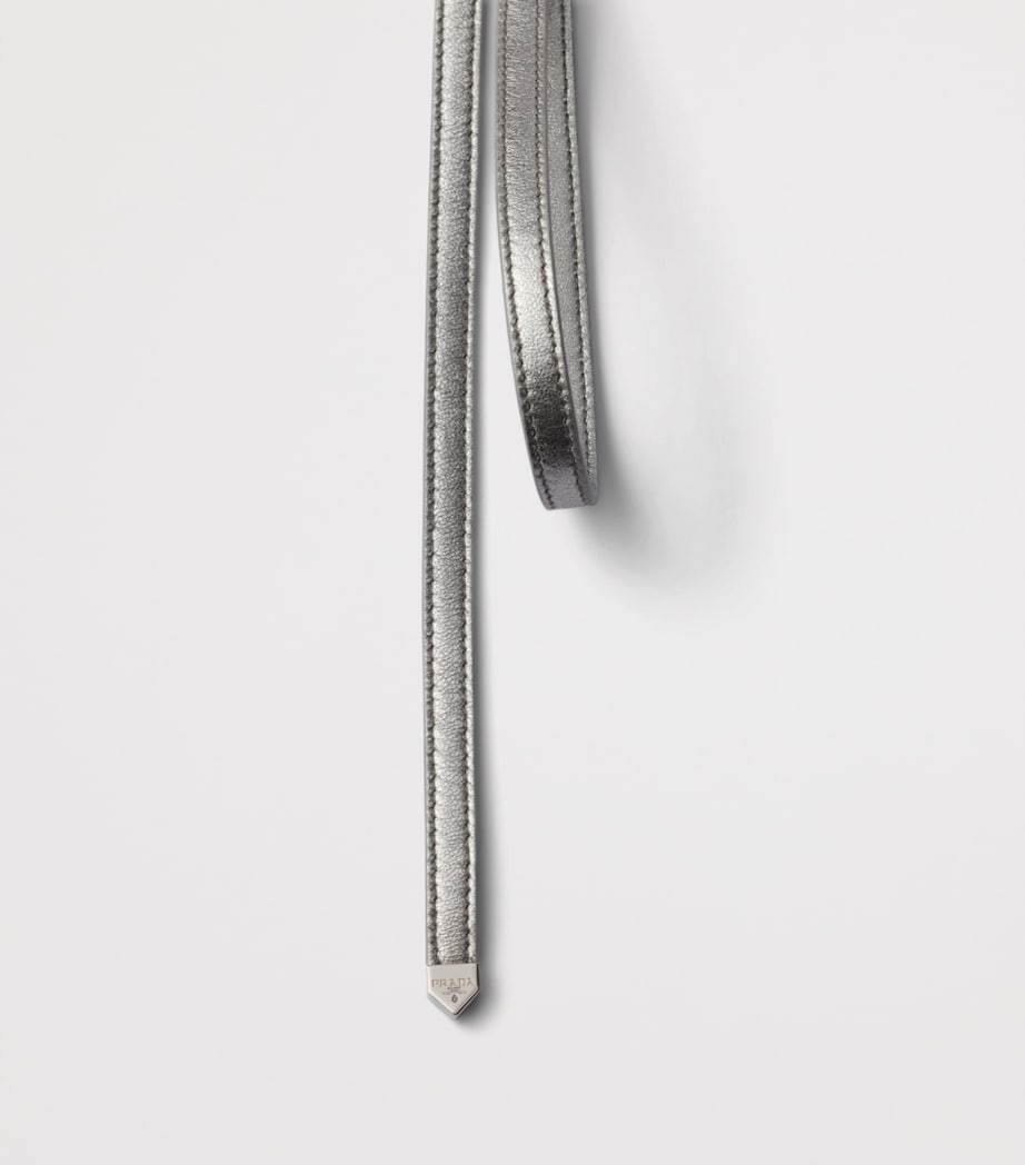 Nappa Leather Metallic Belt F0135 Image 2