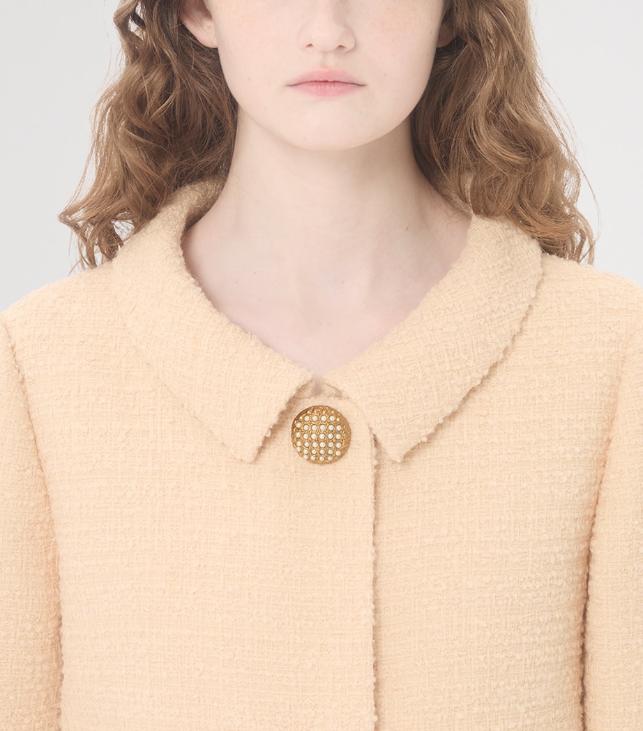 Virgin Wool-Blend Tweed Jacket ET5 Image 6