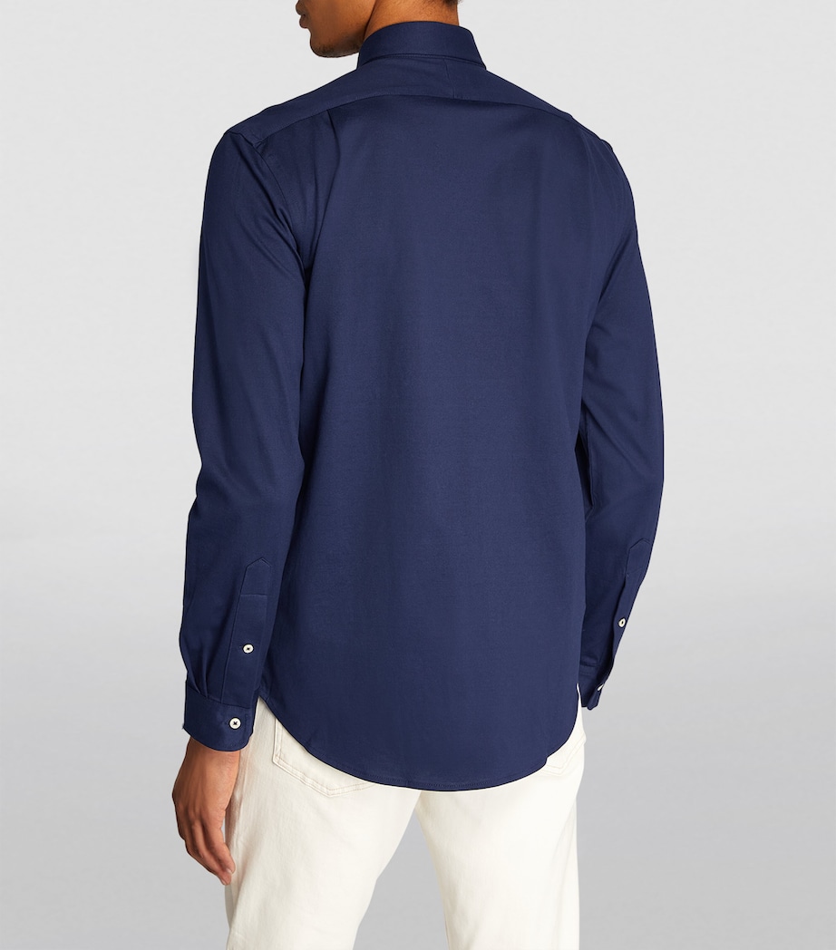 Cotton Shirt NVY Image 4