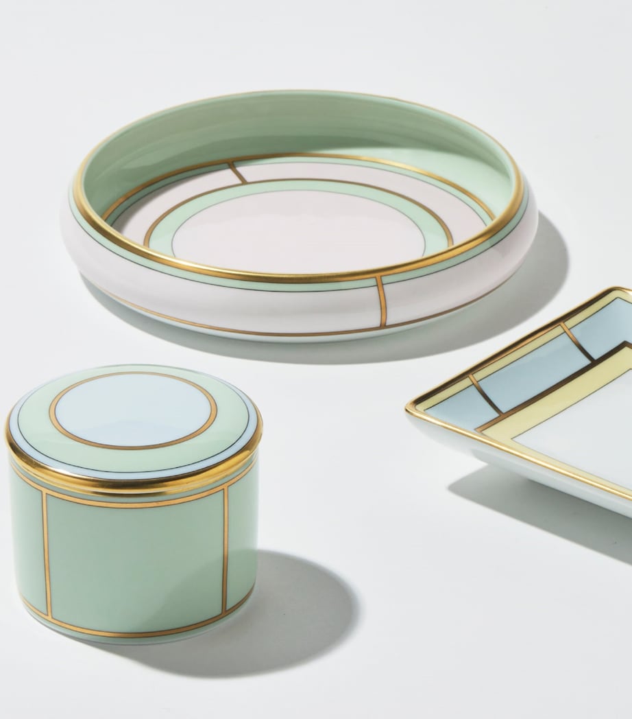 Porcelain Colonna Diva Verde Trinket Box G00134900 Image 2